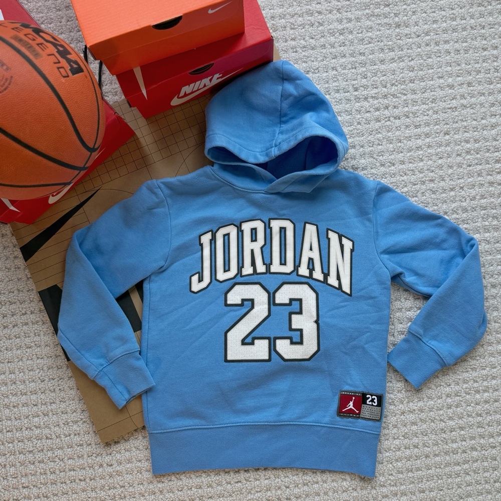 Nike Kids Blue Jordan Hoodie